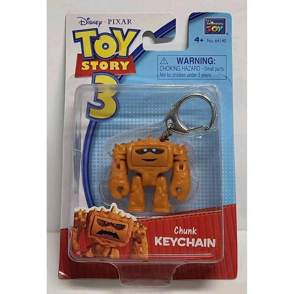 Toy Story 3 Chunk Keychain 2010 Disney Pixar New Sealed Toy Gift Collect